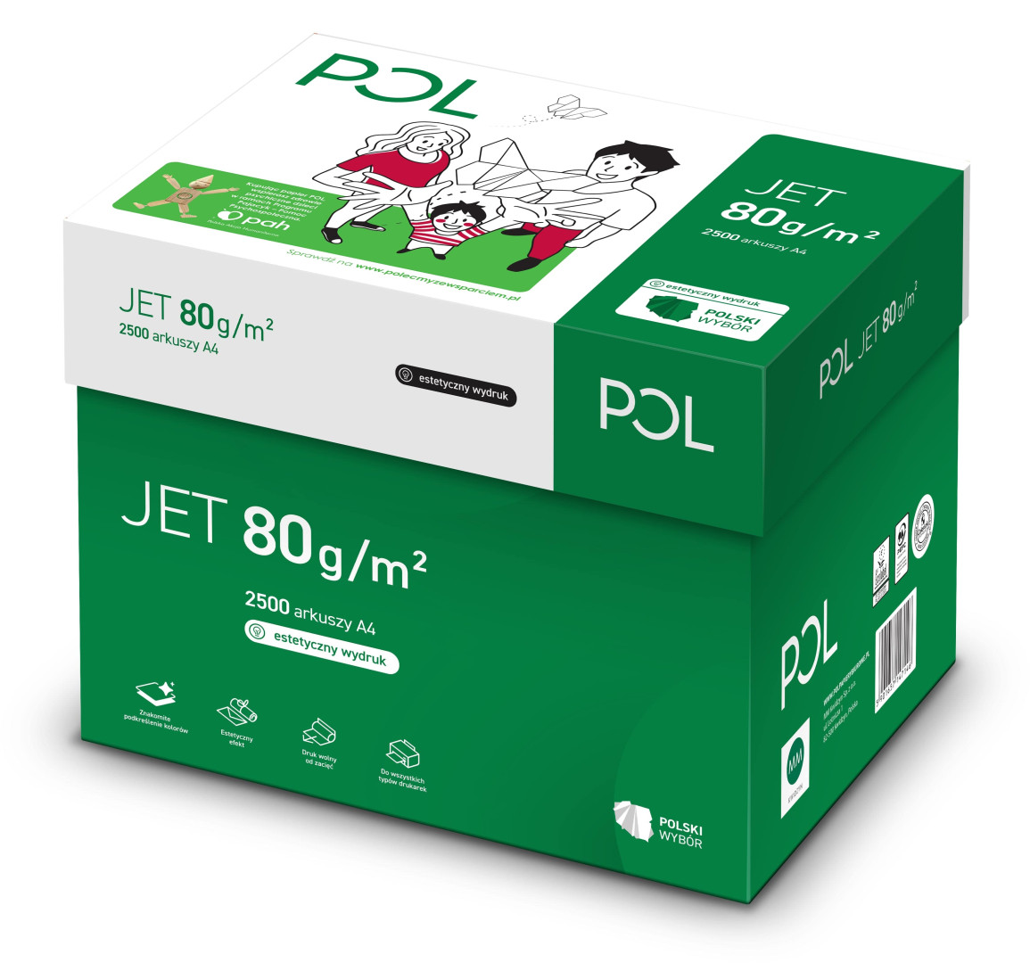Papier ksero Pol Jet A4/80g